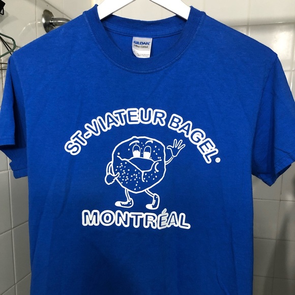 Iconic St-Viateur Bagel Montreal Canada t shirt size s - Picture 1 of 4
